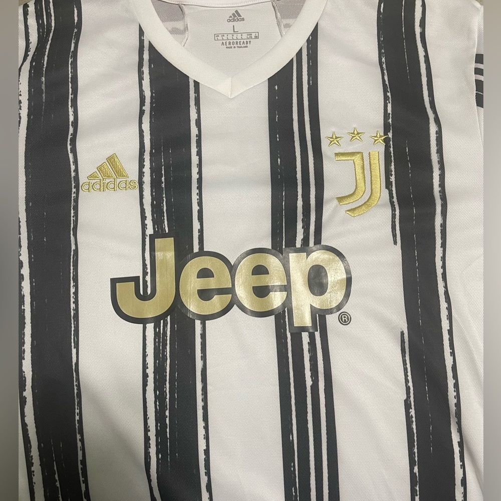 ADIDAS Juventus Cristiano Ronaldo 2020-21 Alternate Home Jersey